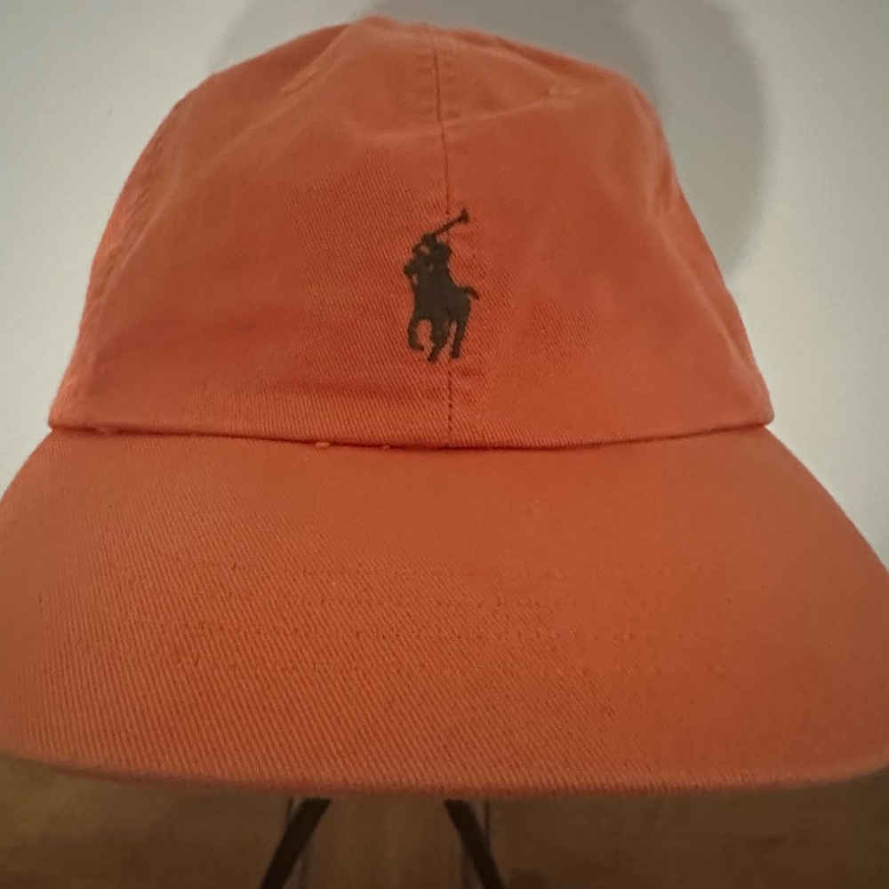 Ralph Lauren Orange Polo Cap